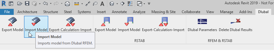 This button in the user interface allows for the import of models.